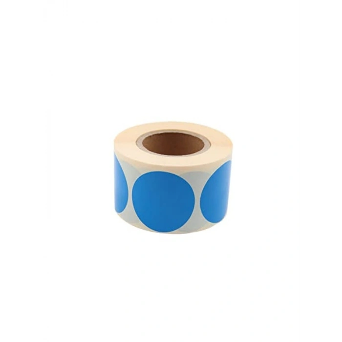 Yuvarlak 50mm x 50mm Çıkartma Etiket Seti, 500 Adet