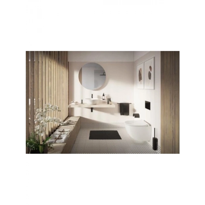 Yuvarlak Beyaz Çanak Lavabo, 38 cm