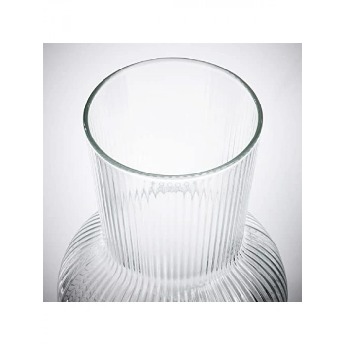 Yuvarlak Cam Vazo - 17 cm