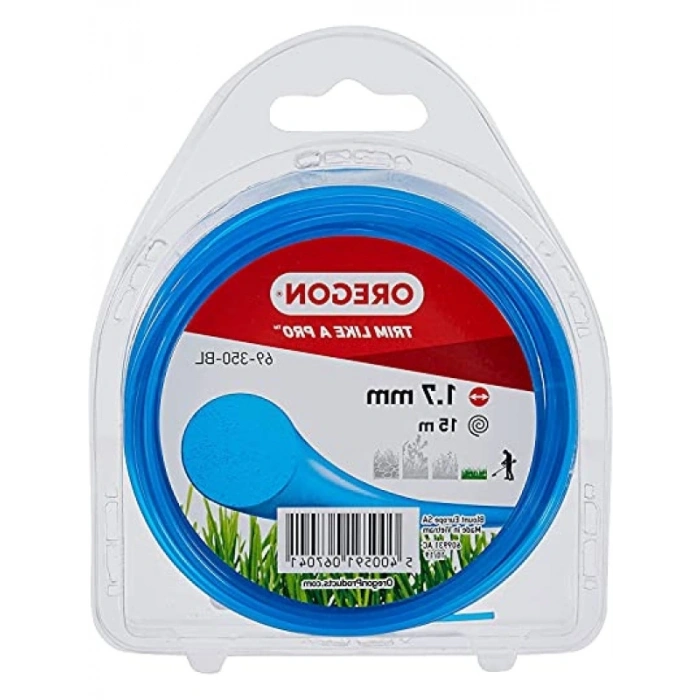 Yuvarlak Çim Biçme İpi, 1.7 mm Kalınlık, 15 m Uzunluk