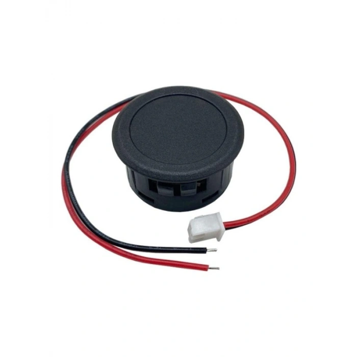 Yuvarlak DC 4-100V Voltmetre - Karavan ve Motosiklet Uygun