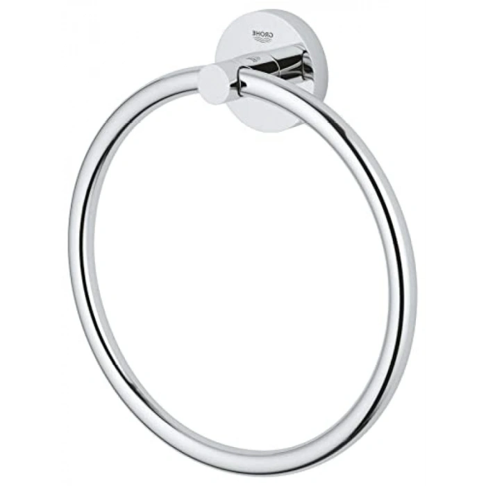 Yuvarlak Halka Havluluk - Krom Kaplama