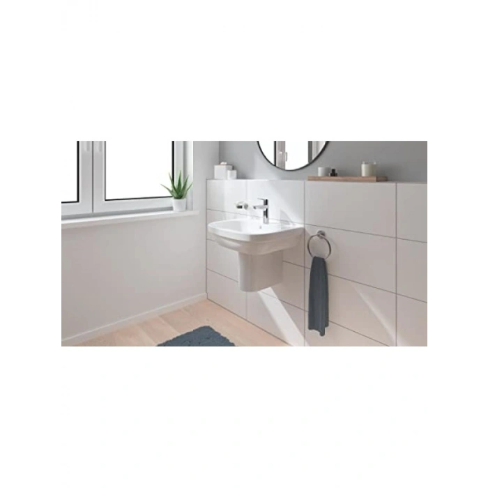 Yuvarlak Halka Havluluk - Krom Kaplama