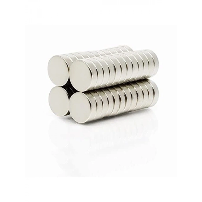 Yuvarlak Neodyum Mıknatıs - 10 Adet, 10x3 mm Boyutunda