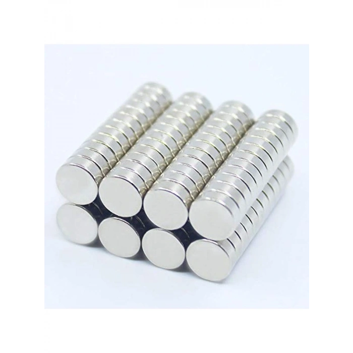 Yuvarlak Neodyum Mıknatıs Seti, 50 Adet, 8x3 mm Ölçülerinde