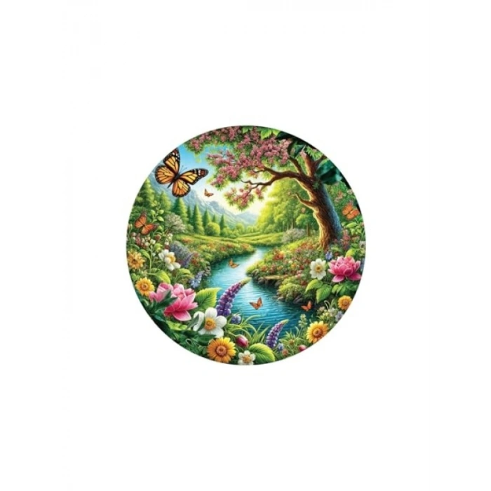 Yuvarlak Tasarım: Monarkın Bahçesi 570 Parça Puzzle