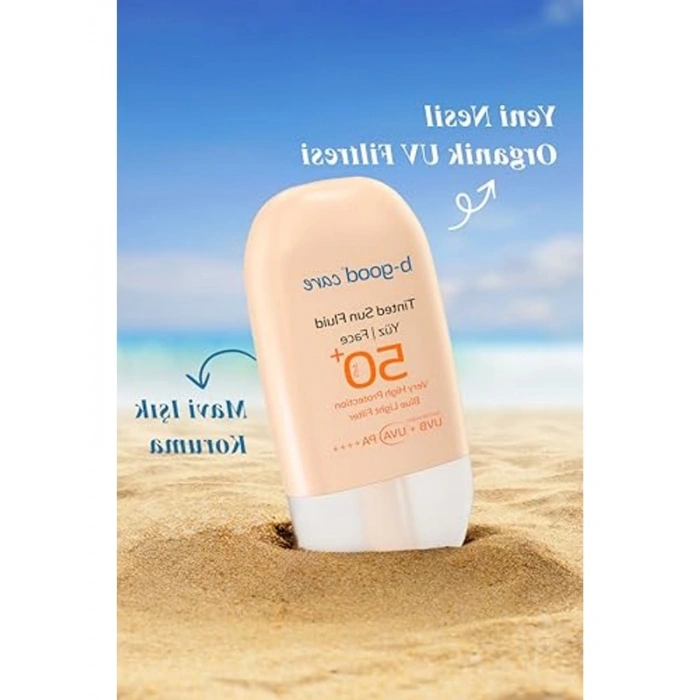 Yüz Güneş Sütü SPF50, 50 ml, Yüksek Koruma Sağlayan Formül