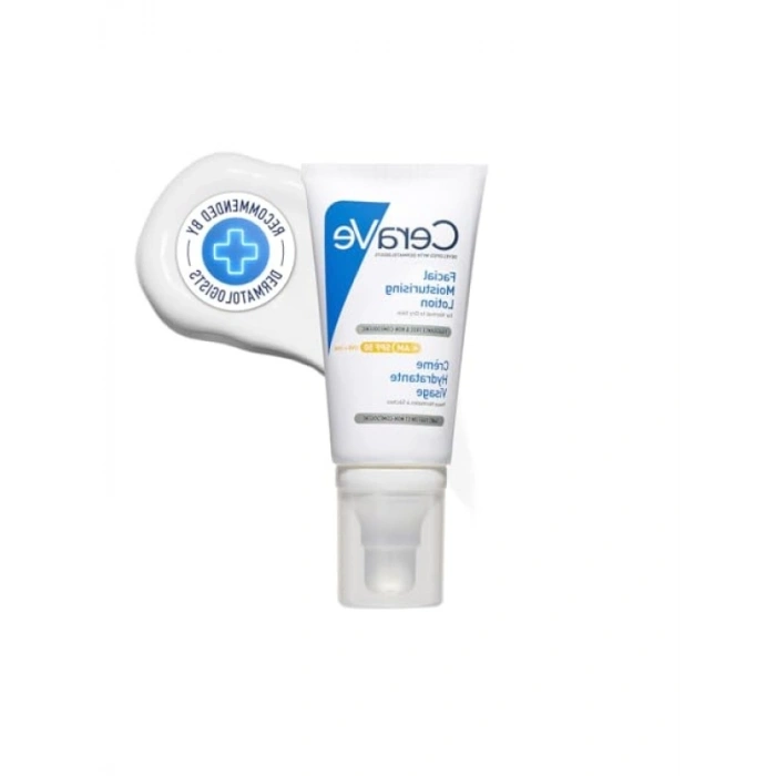 Yüz Kremi, SPF 50 Koruma ile Nemlendirici Formül