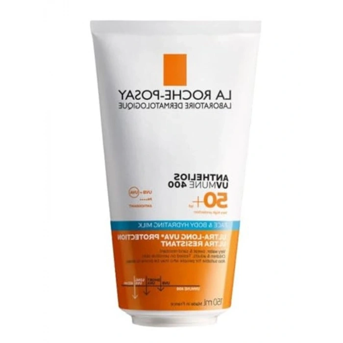 Yüz ve Vücut İçin Güneş Koruyucu Süt, SPF 50+, 150ml