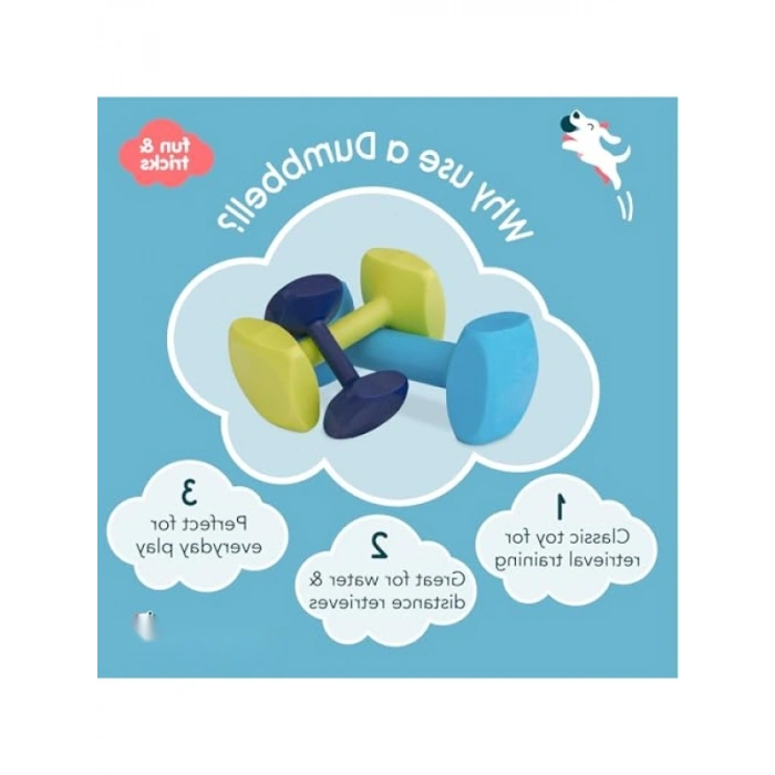 Yüzer Antrenman Dambılı - Klasik Köpek Oyuncağı