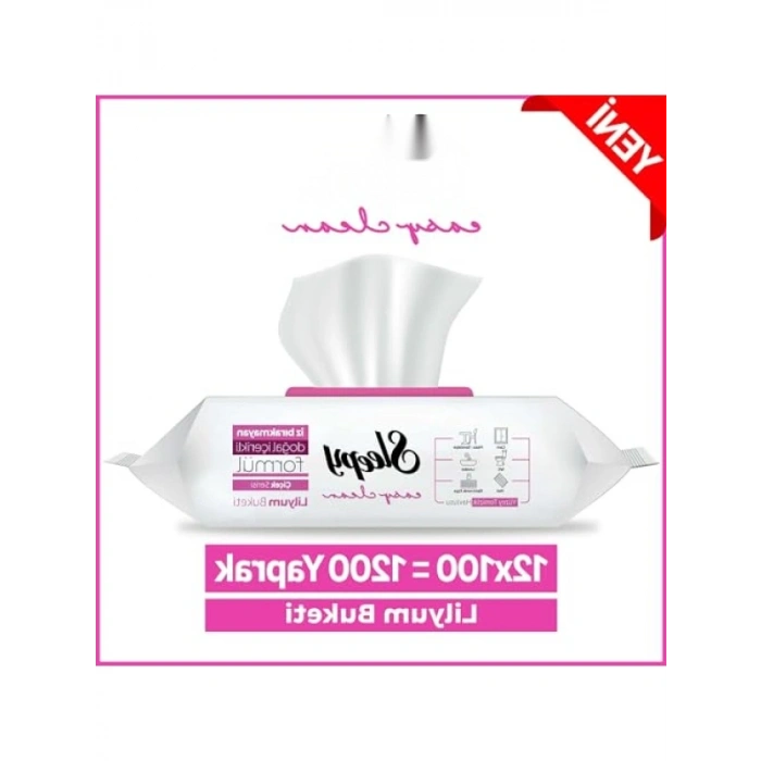 Yüzey Temizlik Havlusu & Mendili - 12x100 Yaprak