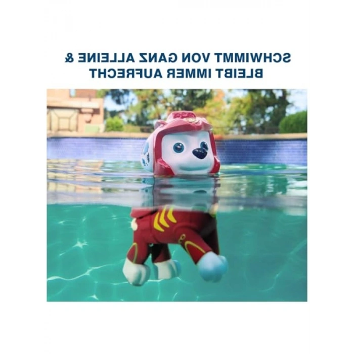 Yüzme Arkadaşı Marshall Figürü - Su Oyunları için Eğlenceli