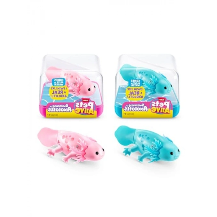 Yüzme Özellikli Axolotl Oyuncak - 2li Paket