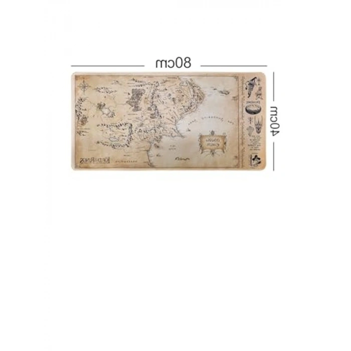 Yüzüklerin Efendisi Temalı Oyun Mouse Pad, 80x40 cm