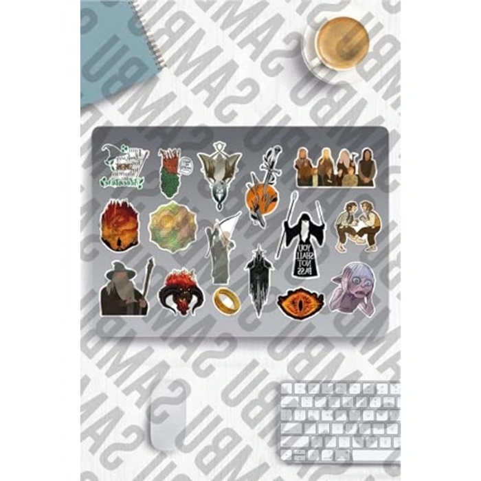 Yüzüklerin Efendisi Temalı Sticker Seti - Yaratıcı Etiketler