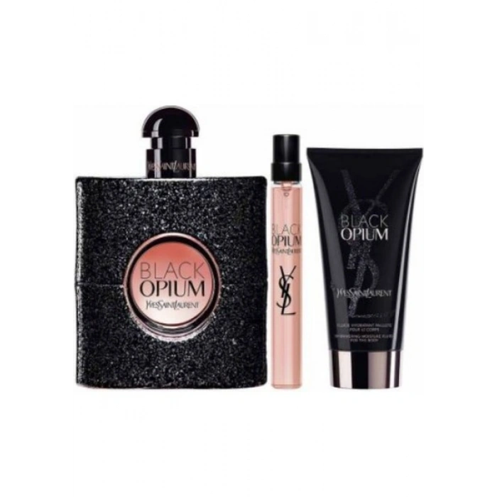 Yves Saint Laurent Black Opium Edp 90ML + 10 ml Edp + Body Lotion 50ML