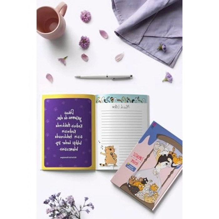 Zamansız Ajanda, 15x21.5 cm Boyut