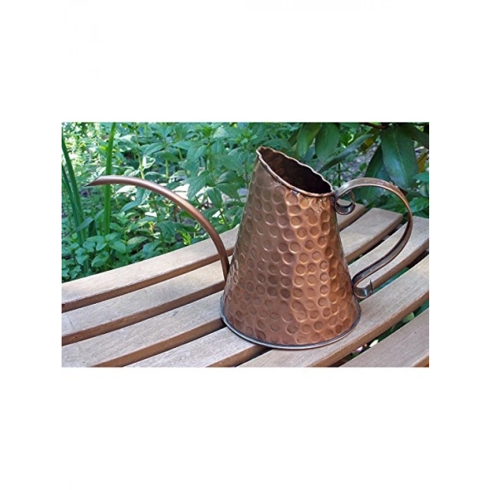 Zarif Bakır Sulama Sürahisi - Antika Tasarım