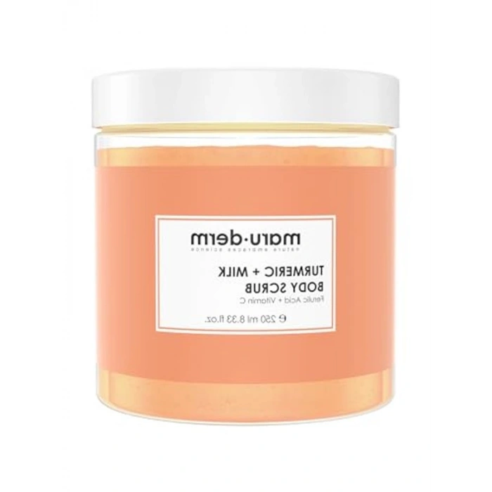 Zerdeçal ve Süt İçeren Vücut Peelingi, C Vitamini ile Zenginleştirilmiş, 250 ml