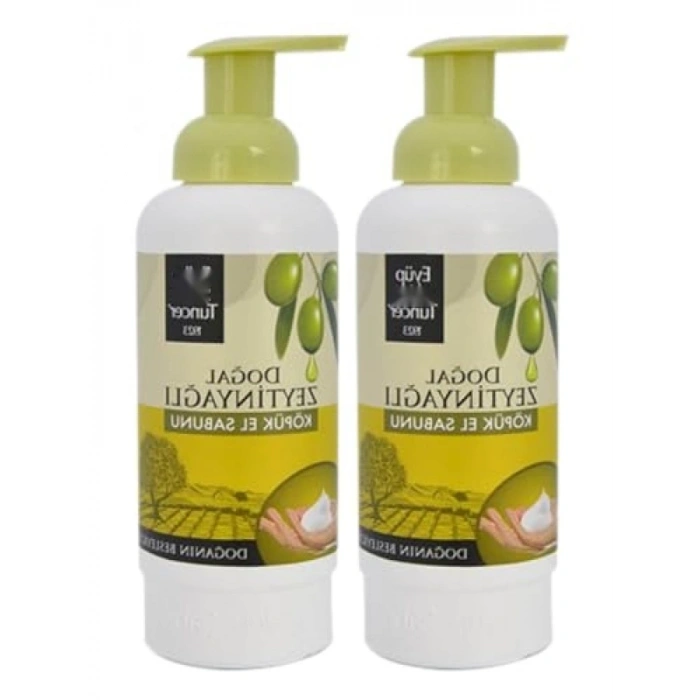 Zeytinyağlı Köpük El Sabunu, 500 ml x 2
