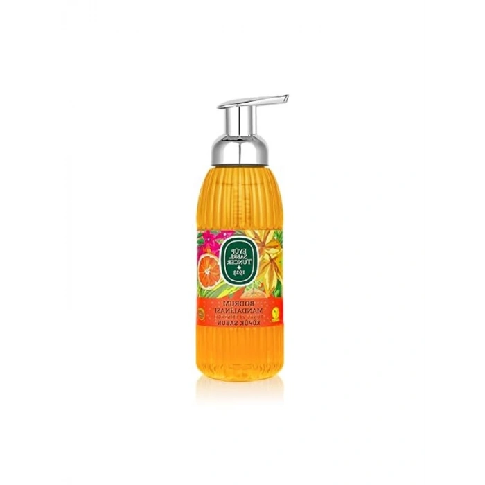 Zeytinyağlı Köpük Sabun, 500 ml, Bodrum Mandalinası ile Zenginleştirilmiş