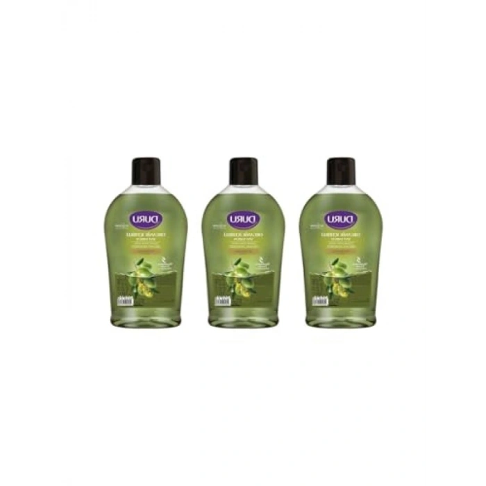 Zeytinyağlı Organik Sıvı Sabun - 3lü Paket (1500 ml)