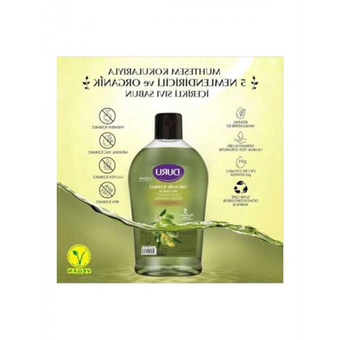Zeytinyağlı Organik Sıvı Sabun - 3lü Paket (1500 ml)