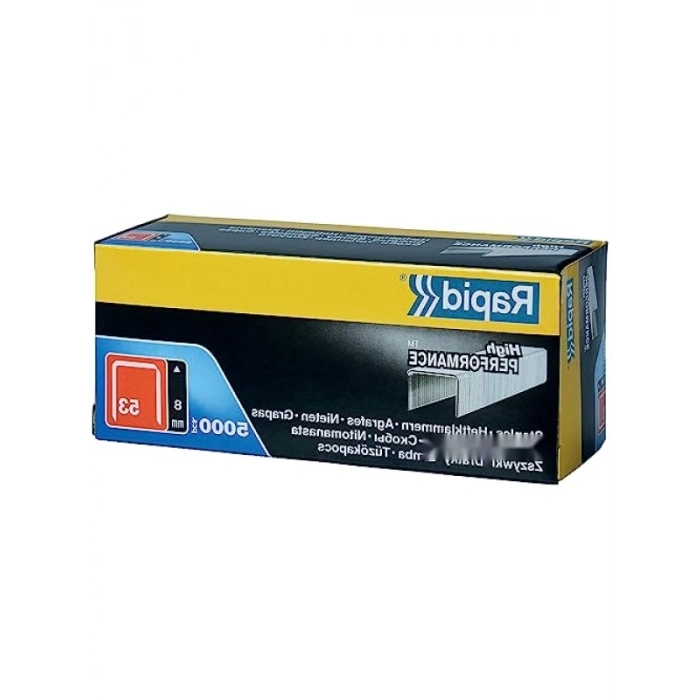 Zımba Teli Tip 53 - 8 mm, 5.000 Adet Büyük Paket