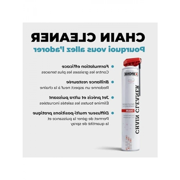 Zincir Temizleme Spreyi, 750 ML, Etkili Temizleme İçin