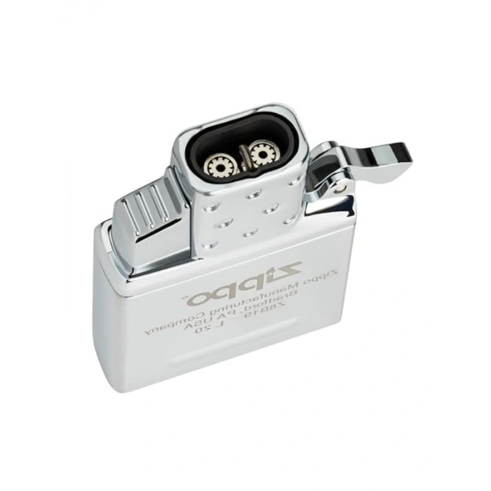 Zippo Unisexin Bütan Çakmak Ekleme-Çift Torch, Krom, Bir Boyut