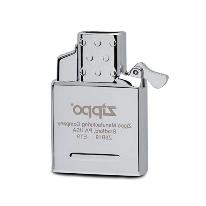 Zippo Unisexin Bütan Çakmak Ekleme-Çift Torch, Krom, Bir Boyut