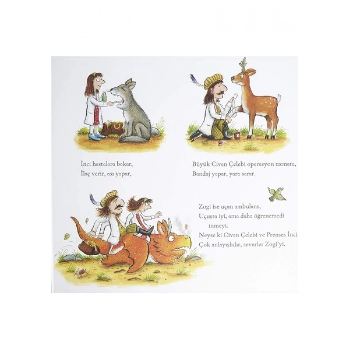 Zogi Ve Uçan Doktorlar - Julia Donaldson