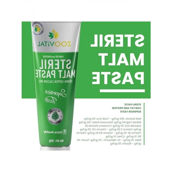 ZooVital Steril Paste Kısırlaştırılmış Kediler için Vitamin Macun 100G