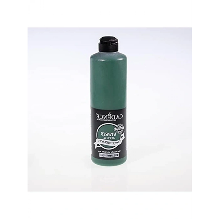 Zümrüt Yeşil Akrilik Boya - 500 ml Kapasite
