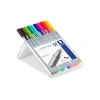 0.3 mm Uçlu Üçgen Fineliner Kalem Seti, 10 Adet, Yüksek Kalite