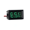 0.36 inç Voltmetre, DC2.4V-30V Ölçüm için 2 Kablolu Cihaz