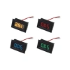 0.36 inç Voltmetre, DC2.4V-30V Ölçüm için 2 Kablolu Cihaz