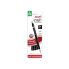 0.5 mm İnce Çizgi Mekanik Kurşun Kalem, Siyah Namlu, 4lü Set