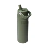 0.7 Litre Pipetli Su Şişesi, Haki Renk, Şık ve Fonksiyonel