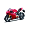 1:18 Ölçekli Siyah Ducati Panigale V4 Modeli, 17 x 7 x 10,8 cm Ölçülerinde
