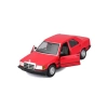1:24 Ölçeğinde Kırmızı Model Araba - Mercedes 190E (1987)
