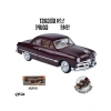 1:24 Ölçek Die-Cast Metal Klasik Araç Modeli - 1949 Coupe
