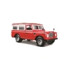 1:24 Ölçekli Kırmızı Land Rover Series II Model Araba