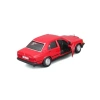 1:24 Ölçekli Kırmızı Model Araba, Mercedes 190E, Hareketli Kapılar