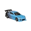 1:64 Ölçekli Siyah ve Mavi Mazda RX-8 Model Araba