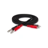 1 Metre Uzunluğunda 1/4 inç TS - RCA Balanssız Kablo
