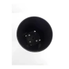 10 Adet 14x19 cm Plastik Üretim Saksısı, Siyah Renk, 2 Litre