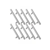 10 Adet İnox Metal Kulp - 128 mm