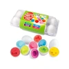 10lu Eğlenceli Geometrik Yumurta Seti