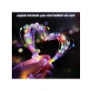 10 Metre Uzunlukta, 50 LED Renkli Peri Işıkları, USB ile Çalışan